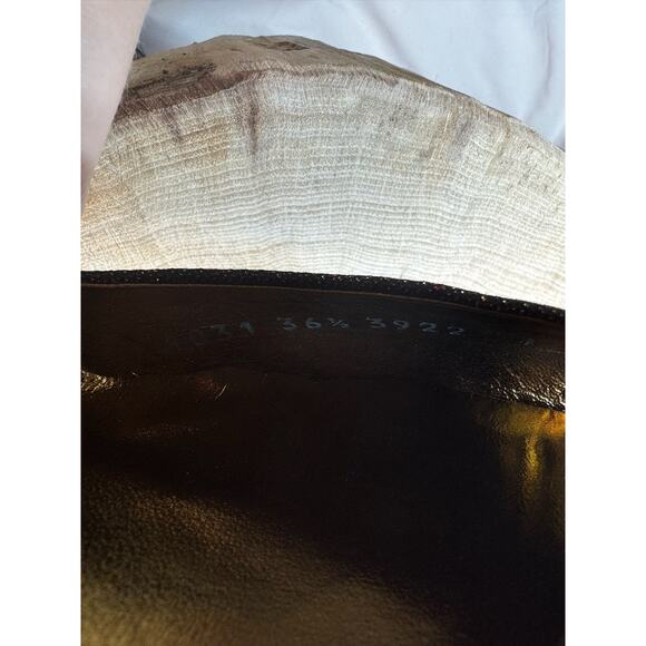 Giuseppe Zanotti Metallic Peep-Toe Pumps – Made in Italy - 6.5 - Picture 10 of 11